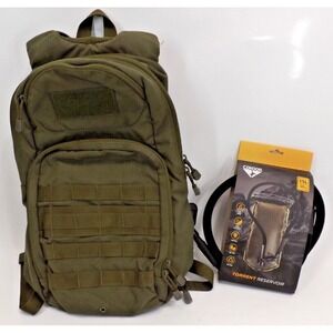 Condor Tactical Hydration backpack-Hip Belt & NEW 1.5L Torrent Reservoir Bladder